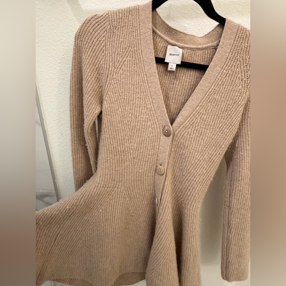 Anthropologie Hourglass Cardigan Sweater Maeve - Picture 7 of 12